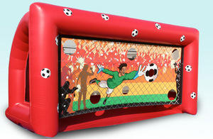 Soccer Kick and Goal Soccer Kick and Goal